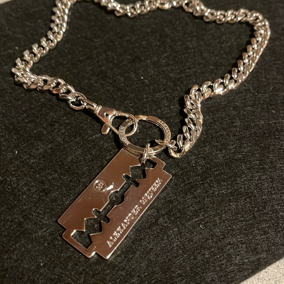 Alexander McQueen Razor Blade Keychain / Bag Clip